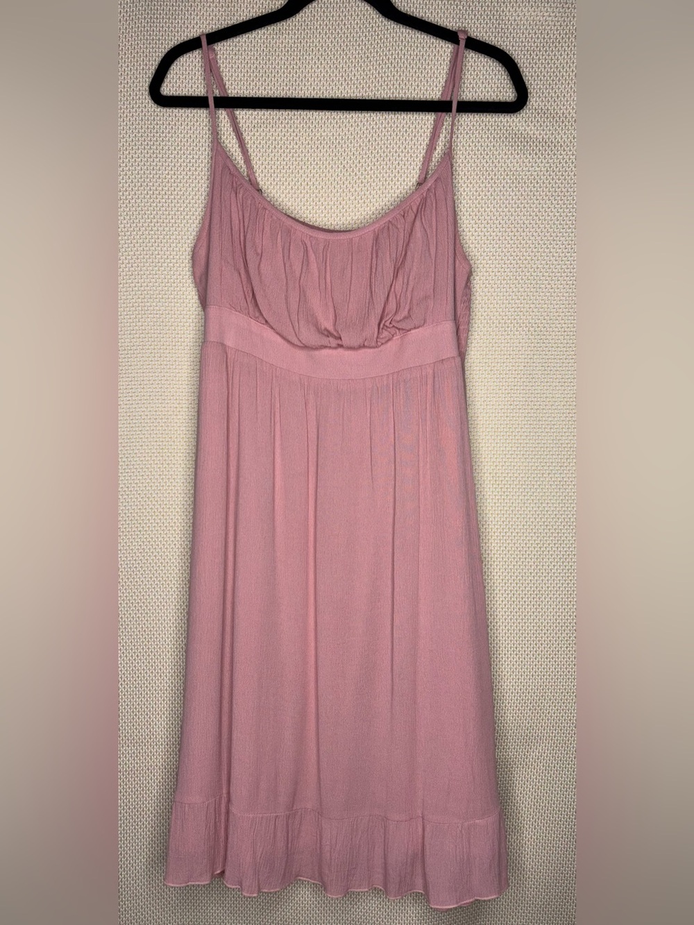 Grace Karin Dusty Rose Spaghetti Strap Midi Dress size XXL